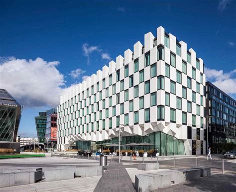 modern buildings in dublin.